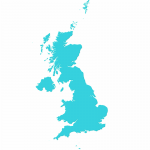 uk map green broadband telecoms britain