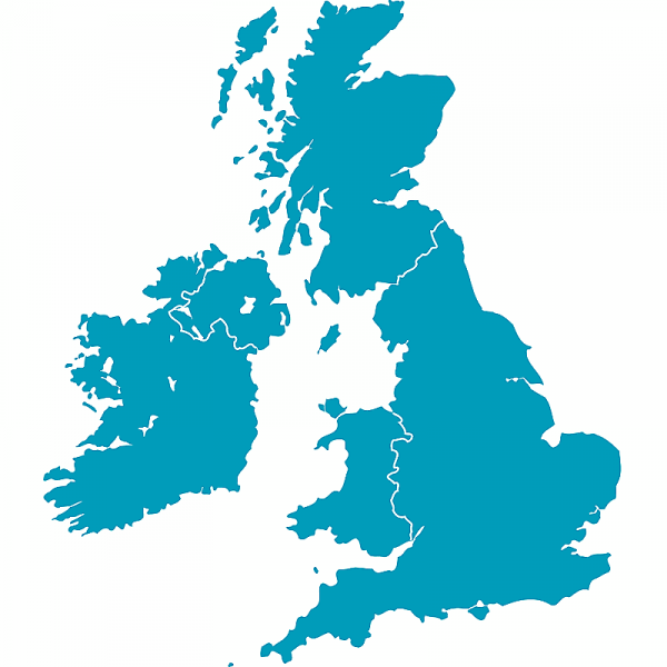 united kingdom grey green coloured