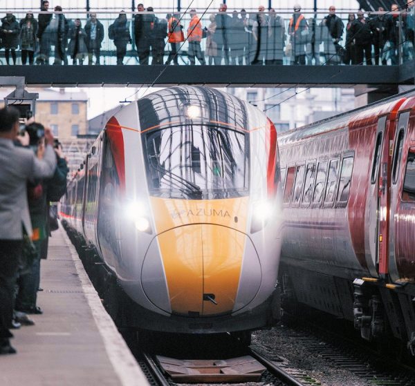 18th March 2016, King’s Cross, London: Sir Richard Branson unveils the Virgin Azuma – the first of Virgin Trains’ new fleet of trains which is set to revolutionise travel on the East Coast from 2018.For further information please contact Nicola Burton at Hope & Glory PR on 07892 692 825 or nicola.burton@hopeandglorypr
