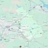 North Lanarkshire Google Maps Screenshot Outline