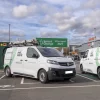 Openreach Van at Sainsburys Smart Charge Site