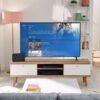 Sky Q box with TV
