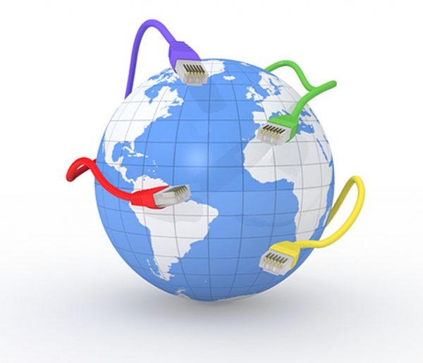 world network and broadband connections